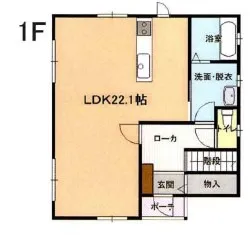 1F間取り図