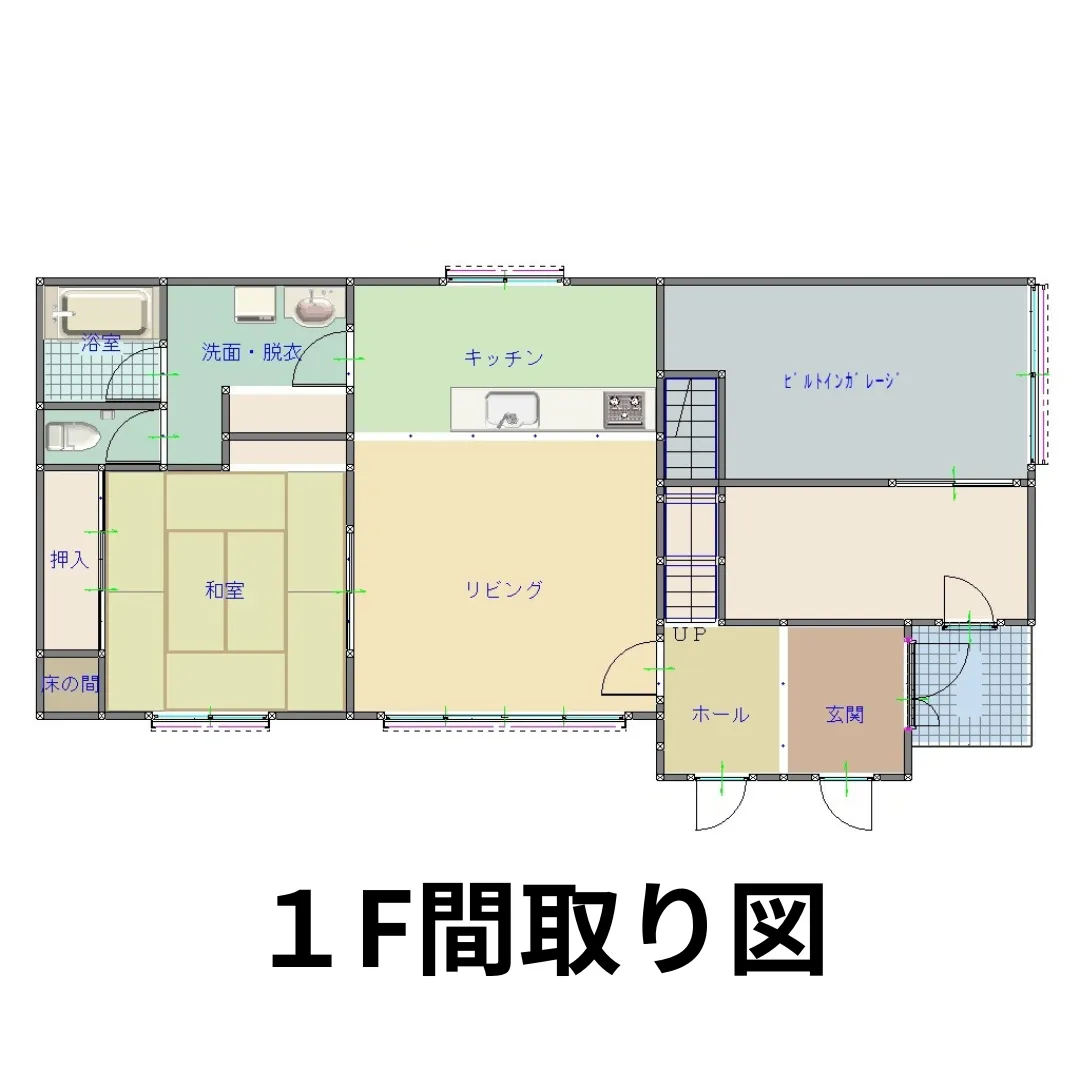 1F間取り図