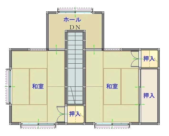 2F間取り図