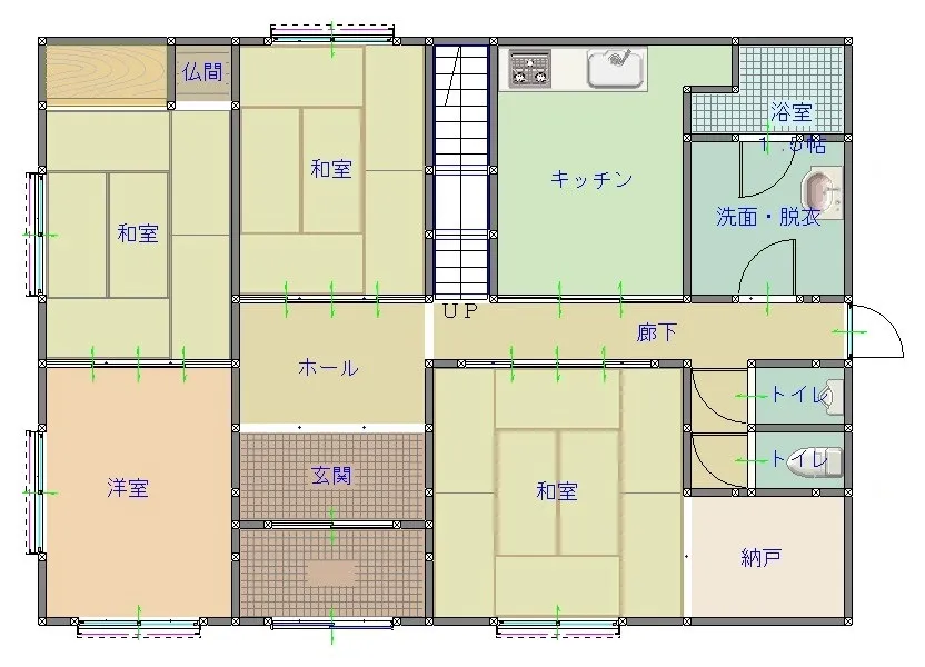 1F間取り図